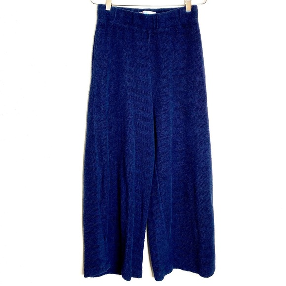 Free People FP Beach Changing Tides Pants Dark Navy Size S - Picture 2 of 4